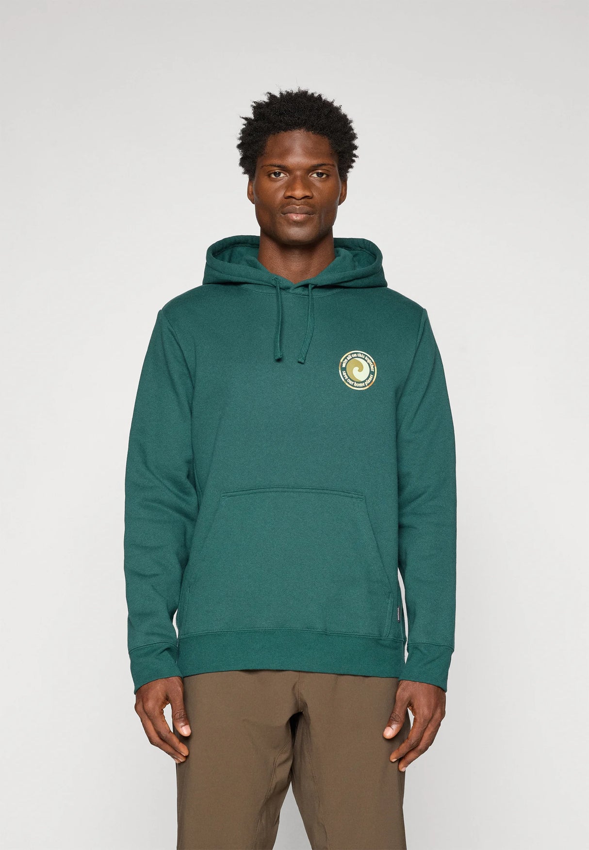 PATAGONIA UNITY FITZ UPRISAL HOODY CASCADE GREEN HOMBRE