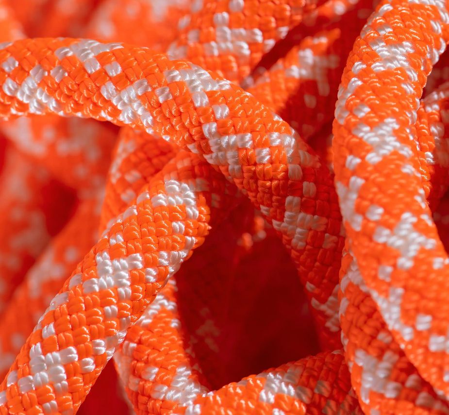 CUERDA MAMMUT 9.5 CRAG CLASSIC 80M VIBRANT ORANGE-WHITE