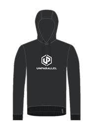 UNPARALLEL ICON HOODY SUDADERA CAPUCHA HOMBRE NEGRO