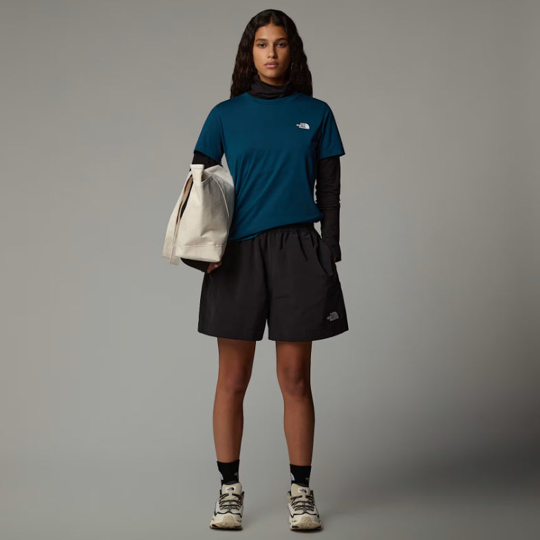 THE NORTH FACE CAMISETA SIMPLE SLIM MUJER MIDNIGHT PETROL