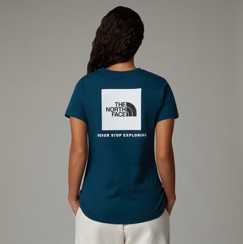 THE NORTH FACE CAMISETA BOX NSE MUJER MIDNIGHT PETROL