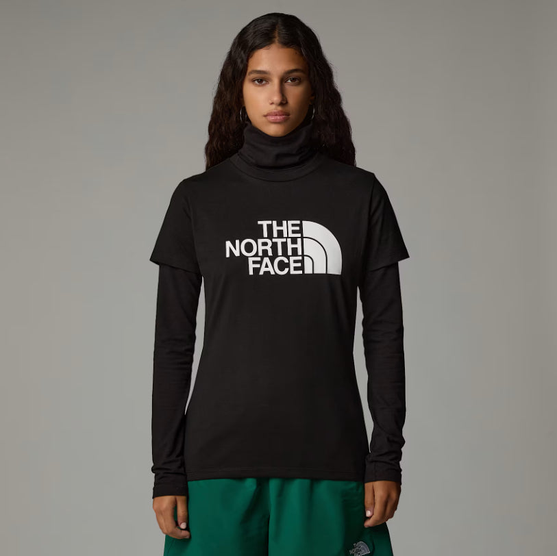 THE NORTH FACE CAMISETA RELAXED EASY MUJER TNF BLACK