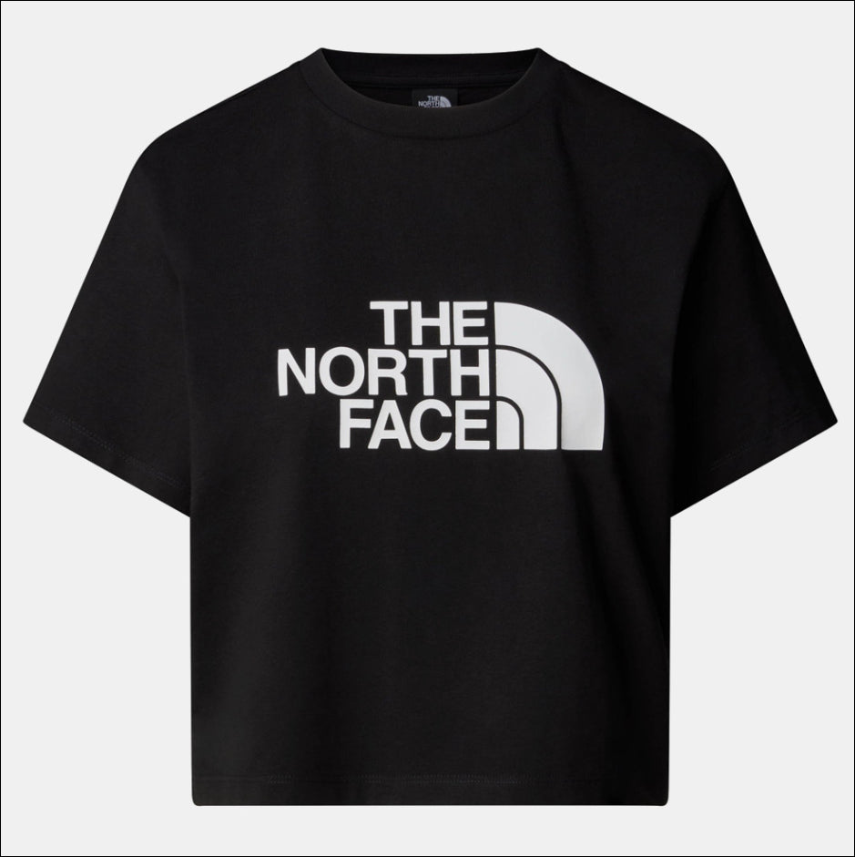 THE NORTH FACE CAMISETA EASY RELAXED CROP MUJER TNF BLACK