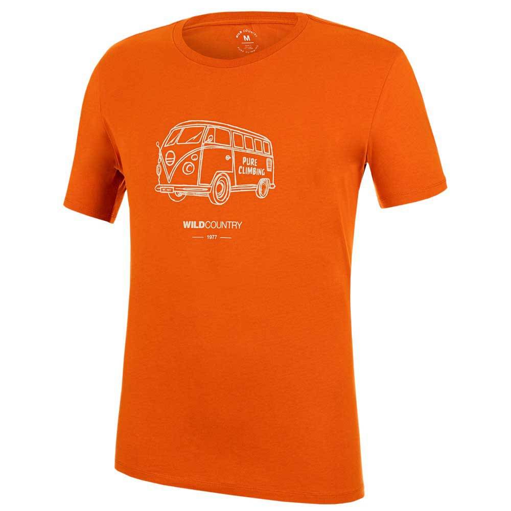 WILDCOUNTRY CAMISETA STAMINA NARANJA