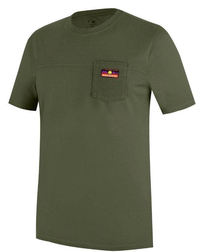 WILDCOUNTRY CAMISETA SPOTTER HOMBRE VERDE