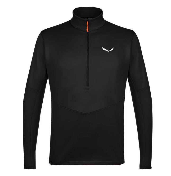 SALEWA PUEZ POLARLITE POLAR MEDIA CREMALLERA HOMBRE NEGRO