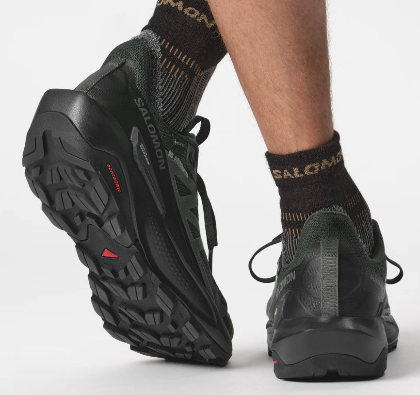 SALOMON ZAPATILLA ELIXIR ACTIV GORETEX BLACK PARA HOMBRE