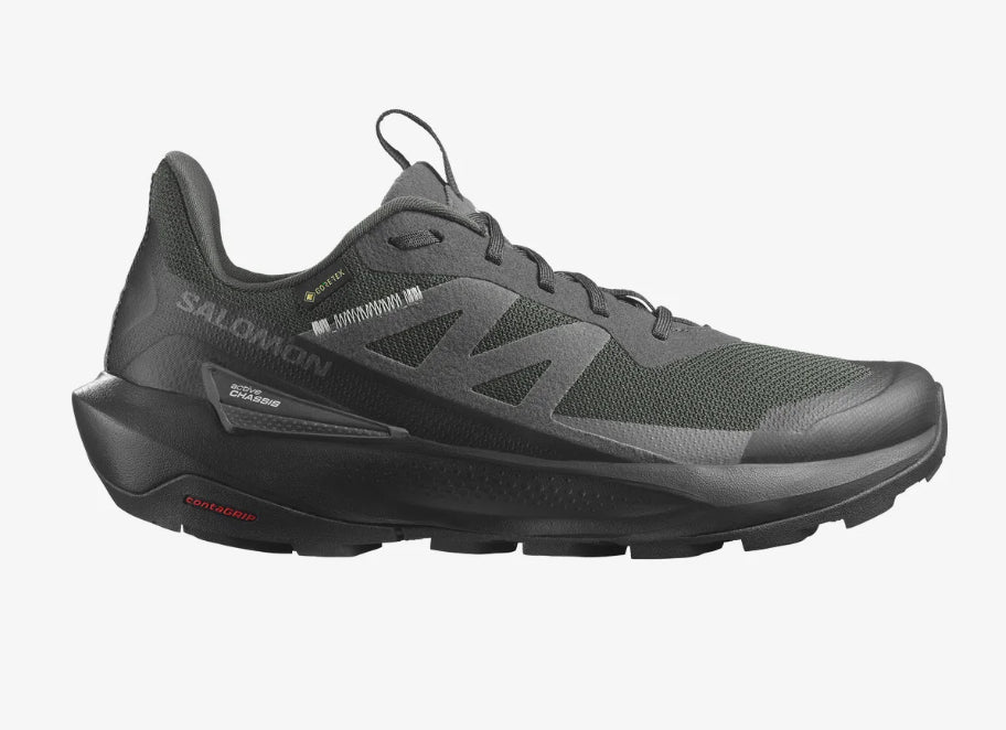 SALOMON ZAPATILLA ELIXIR ACTIV GORETEX BLACK PARA HOMBRE