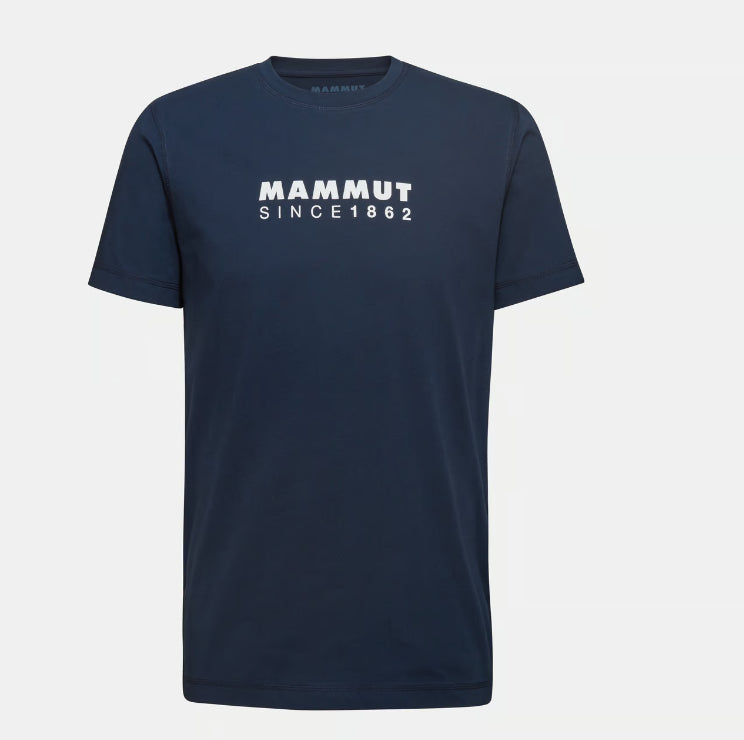 MAMMUT CORE CAMISETA HOMBRE LOGO MARINO