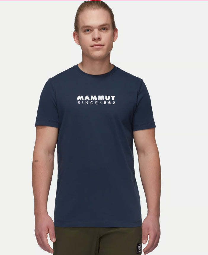 MAMMUT CORE CAMISETA HOMBRE LOGO MARINO