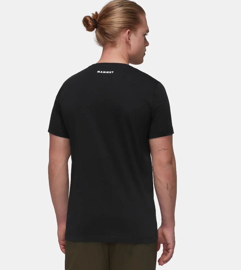 MAMMUT CORE CLASSIC CAMISETA HOMBRE NEGRA