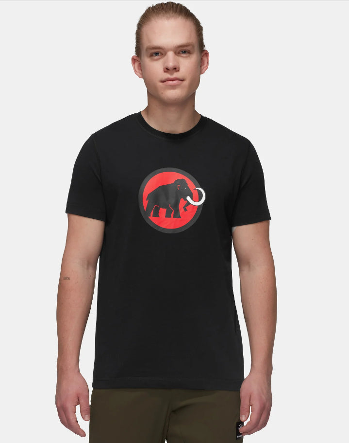 MAMMUT CORE CLASSIC CAMISETA HOMBRE NEGRA