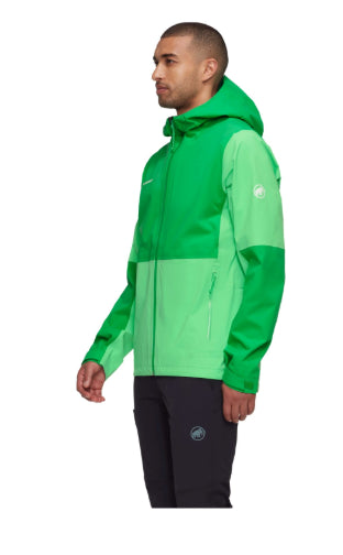 MAMMUT CHAQUETA IMPERMEABLE LINARD GUIDE HS HOMBRE AURORA