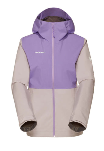 MAMMUT CHAQUETA IMPERMEABLE LINARD GUIDE LIGHT HS MUJER LAVANDA