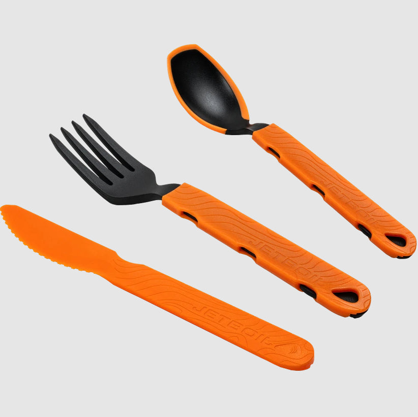 JETBOIL TRAILWARE 3 PIECE SET UTENSILIOS DE COCINA PARA CAMPING