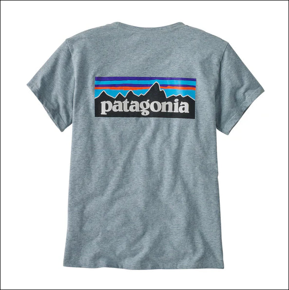 PATAGONIA CAMISETA P-6 LOGO RESPONSIBILI MUJER THERMAL BLUE