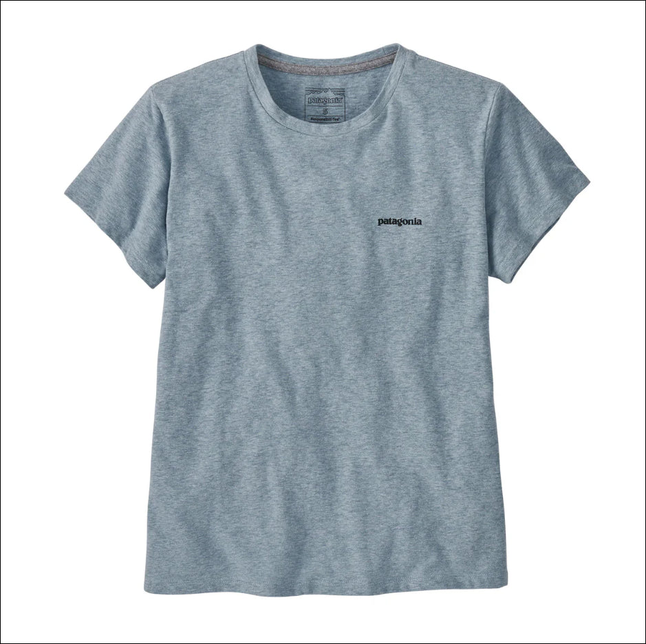 PATAGONIA CAMISETA P-6 LOGO RESPONSIBILI MUJER THERMAL BLUE