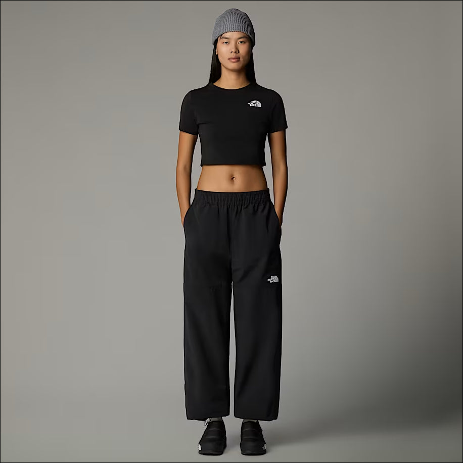 THE NORTH FACE CAMISETA ESSENTIAL CROPPED MUJER TNF BLACK
