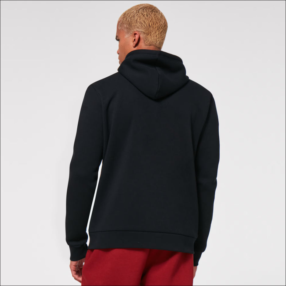 OAKLEY SUDADERA BARK FZ HOODIE2.0 HOMBRE BLACK WHITE