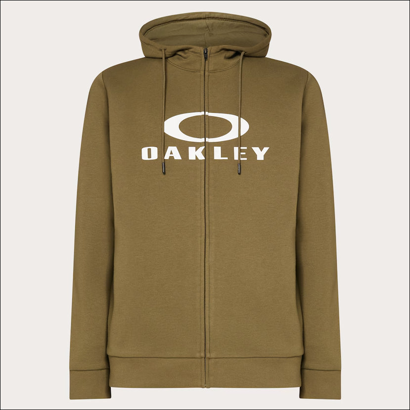 OAKLEY SUDADERA BARK FZ HOODIE2.0 HOMBRE GREEN ARMY