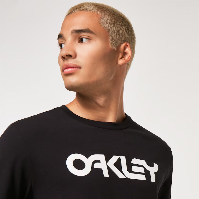 OAKLEY CAMISETA MANGA LARGA MARK II TEE 2.0 HOMBRE BLACK WHITE