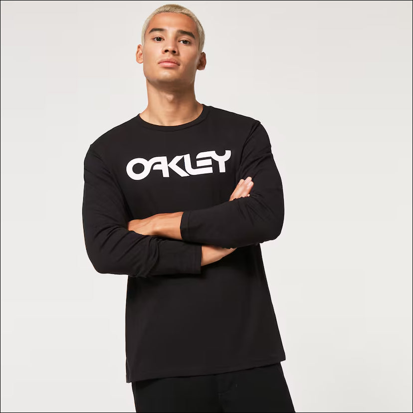 OAKLEY CAMISETA MANGA LARGA MARK II TEE 2.0 HOMBRE BLACK WHITE