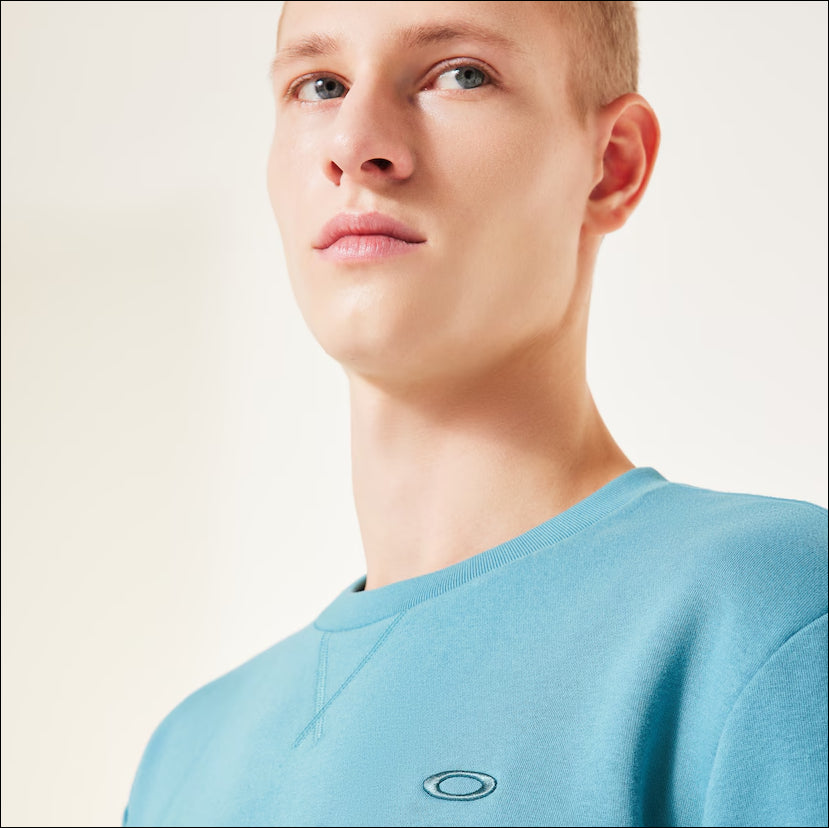 OAKLEY SUDADERA RELAX CREW SWEATSHIRT 2.O HOMBRE DARK PACIFIC