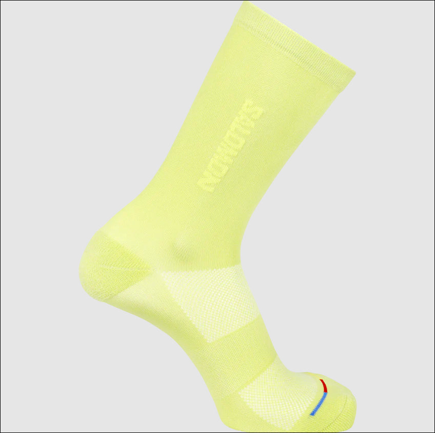 SALOMON CALCETIN 365 CREW DARK CITRON