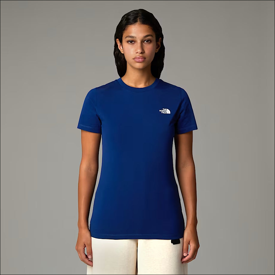 THE NORTH FACE CAMISETA SIMPLE SLIM MUJER ESTATE BLUE