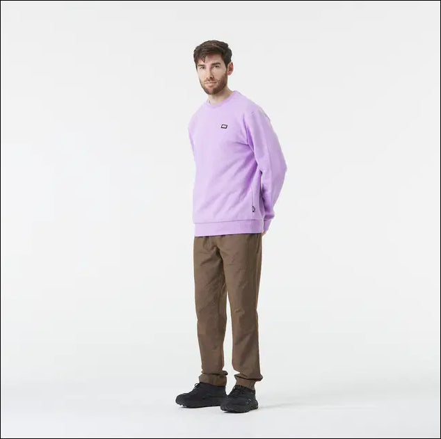 PICTURE SUDADERA ESSENTIAL CREW HOMBRE SHEER LILAC