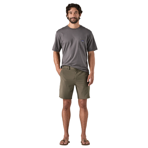 PATAGONIA PANTALON CORTO HYDROPEAK HYBRID WALK 18" HOMBRE BASIN GREEN