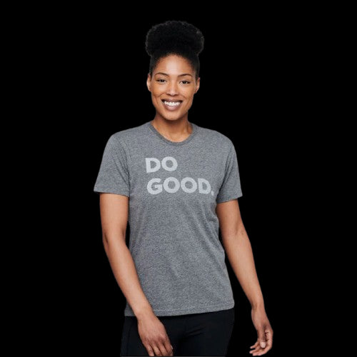 COTOPAXI CAMISETA DO GOOD MUJER HEATHER GREY