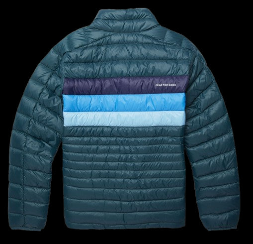 COTOPAXI CHAQUETA FUEGO DOWN MUJER DEEP OCEAN STRIPES