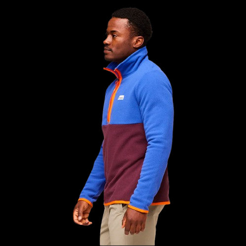 COTOPAXI CHAQUETA AMADO FLEECE PULL OVER 1/2 HOMBRE BLUE VIOLET WINE