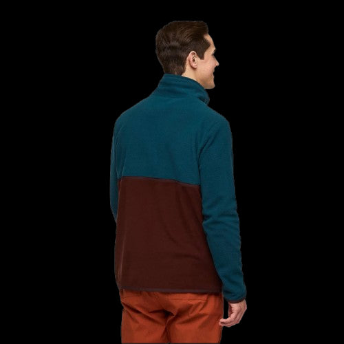 COTOPAXI CHAQUETA AMADO FLEECE PULL OVER 1/2 HOMBRE ABYSS AND CHESTNUT