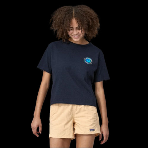 PATAGONIA CAMISETA UNITY FITZ CUT RESPONSIBILI TEE MUJER NEW NAVY