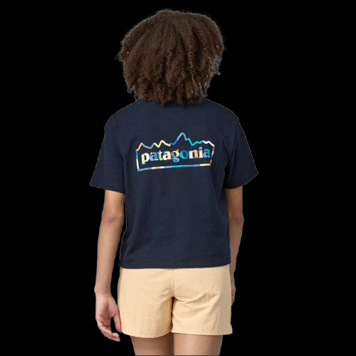 PATAGONIA CAMISETA UNITY FITZ CUT RESPONSIBILI TEE MUJER NEW NAVY
