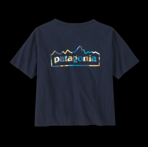 PATAGONIA CAMISETA UNITY FITZ CUT RESPONSIBILI TEE MUJER NEW NAVY