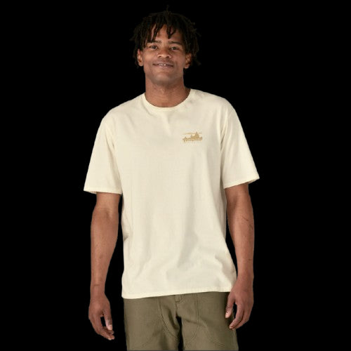 PATAGONIA CAMISETA '73 SKYLINE ORGANIC HOMBRE BIRCH WHITE
