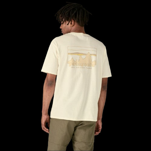 PATAGONIA CAMISETA '73 SKYLINE ORGANIC HOMBRE BIRCH WHITE
