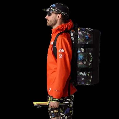 THE NORTH FACE BOLSO BASE CAMP DUFFEL-S BLACK ALPINE FLORAL PINT