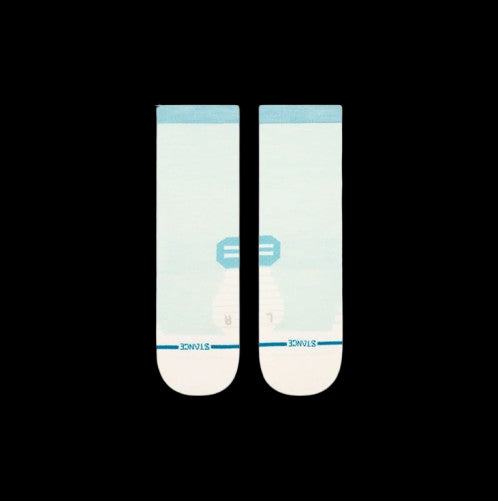 STANCE CALCETIN TABULUS LIGHT WOOL QTR ICEBLUE