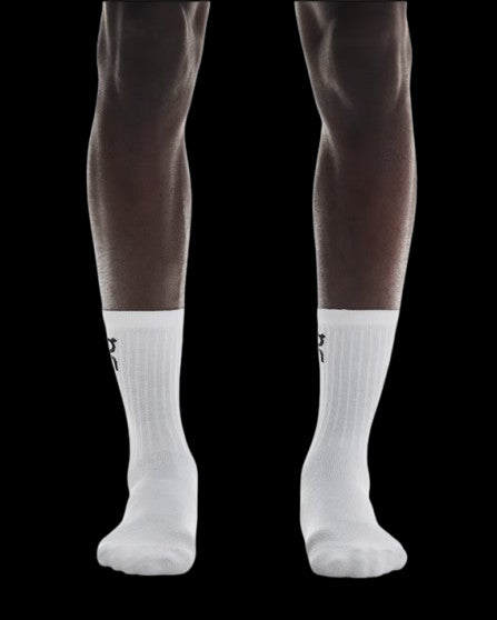 ON RUNNING CALCETIN LOGO SOCK HIGH 3P WHITE