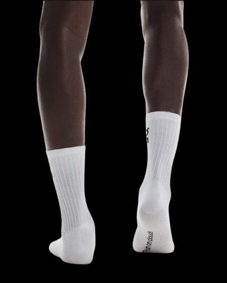 ON RUNNING CALCETIN LOGO SOCK HIGH 3P WHITE