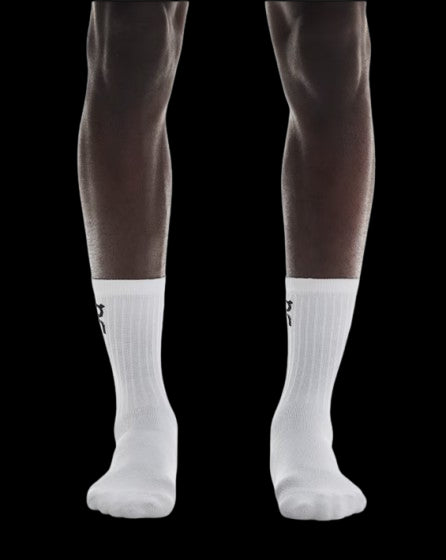 ON RUNNING CALCETIN LOGO SOCK HIGH 3P WHITE