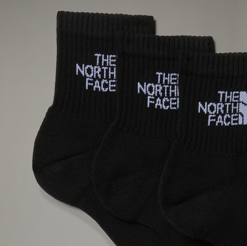 THE NORTH FACE CALCETINES MULTI-SPORT CUSHION x3 CAÑA MEDIA TNF BLACK