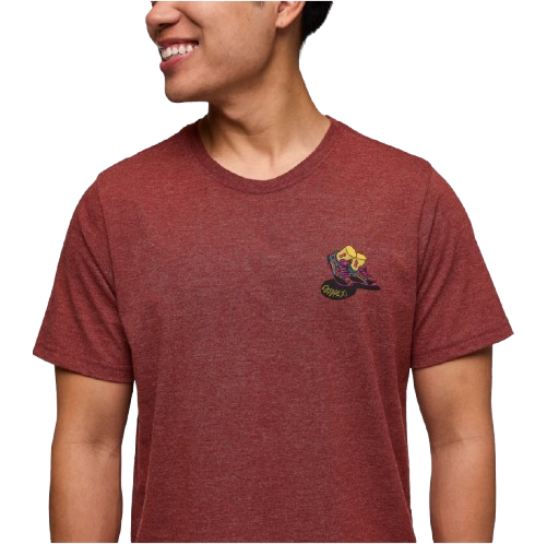 COTOPAXI CAMISETA ON THE GRAIL AGAIN HOMBRE RUSTY