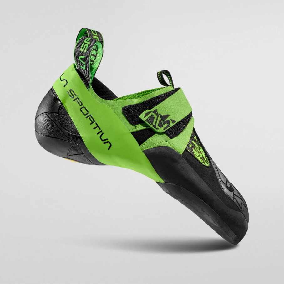 LA SPORTIVA SKWAMA VEGAN BLACK FLASH GREEN