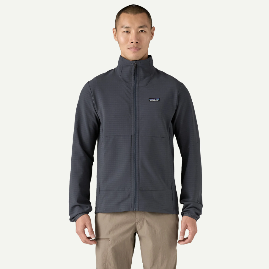 PATAGONIA CHAQUETA R1 TECHFACE HOMBRE SMOLDER BLUE