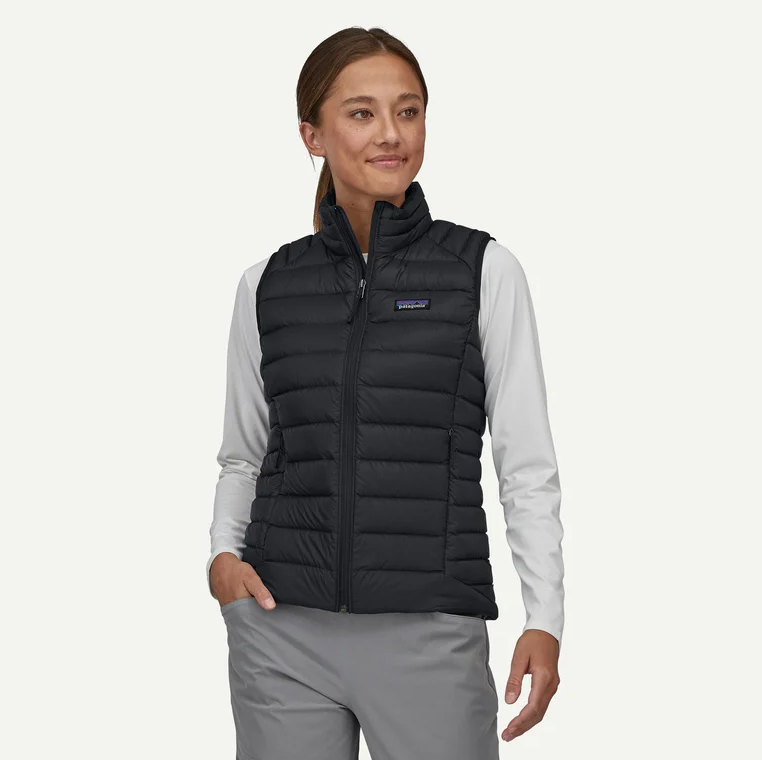 PATAGONIA CHALECO DE PLUMAS DOWN SWEATER MUJER BLACK